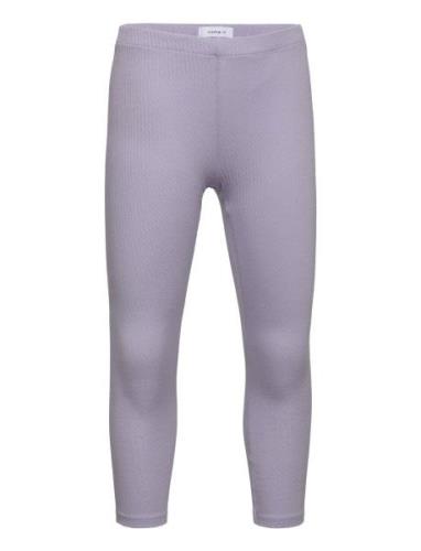 Nmfdukke Xsl Legging Bottoms Leggings Purple Name It