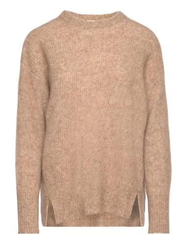 Pianna-Cw - Pullover Tops Knitwear Jumpers Beige Claire Woman