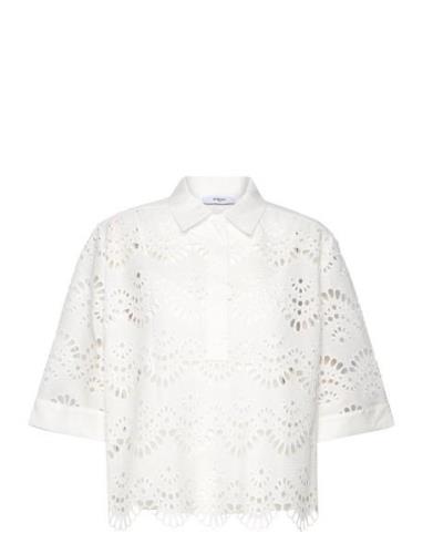 Lea Tops Shirts Short-sleeved White SUNCOO Paris