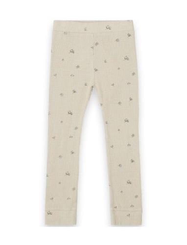 Leggings Waffle Bottoms Leggings Beige Garbo&Friends