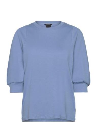 Top Alva Tops T-shirts & Tops Short-sleeved Blue Lindex