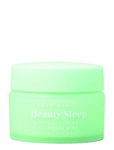 Beauty Sleep Lip Mask - Cucumber Mint Leppebehandling Nude NCLA Beauty