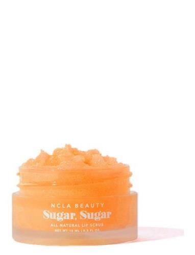 Sugar Sugar - Peach Lip Scrub Leppebehandling Yellow NCLA Beauty