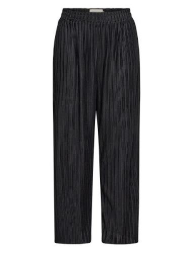 Wa-Scarlet Bottoms Trousers Wide Leg Black Wasabiconcept