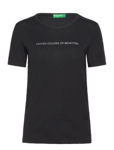 Short Sleeves T-Shirt Tops T-shirts & Tops Short-sleeved Black United ...