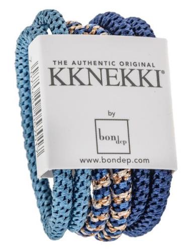 Kknekki Slim Bundle 1 Accessories Hair Accessories Scrunchies Blue Bon...