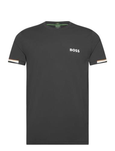 Tee Mb Sport T-shirts Short-sleeved Black BOSS