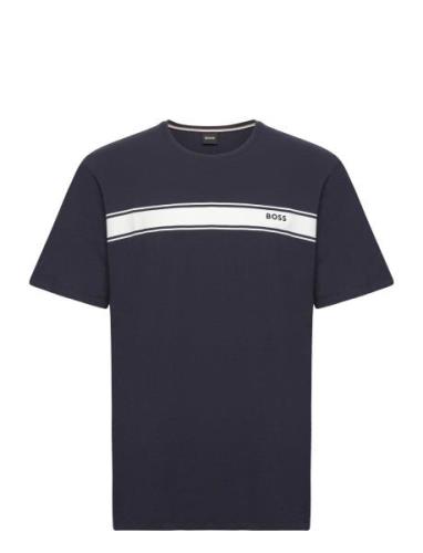 Urban T-Shirt Tops T-shirts Short-sleeved Navy BOSS