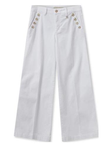 Mmreem Bianco Jeans Bottoms Jeans Wide White MOS MOSH