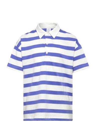 Top Rugger Ss Tops T-shirts Short-sleeved Blue Lindex