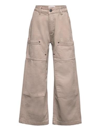 Trousers Bottoms Trousers Beige Sofie Schnoor Young