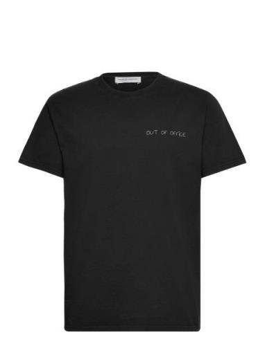 Popincourt Out Of Office/Gots Designers T-shirts Short-sleeved Black M...