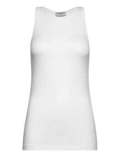 Bs Athena Top Tops T-shirts & Tops Sleeveless White Bruun & Stengade