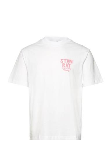 Little Man Tee Designers T-shirts Short-sleeved White Stan Ray
