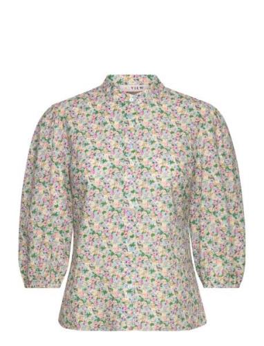 Kate Shirt Tops Shirts Long-sleeved Pink A-View