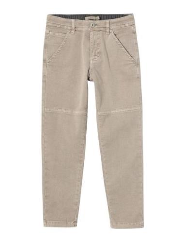 Nkmsilas Tapered Twi Pant 1320-Tp Noos Bottoms Trousers Cream Name It