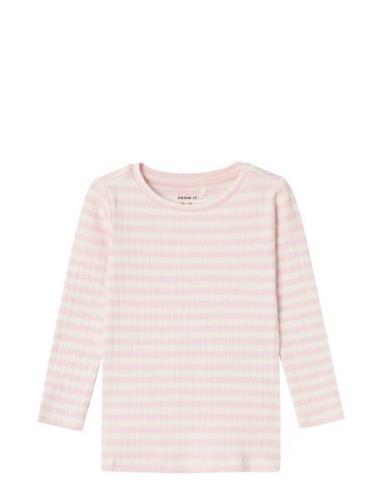 Nmfsuraja Xsl Ls Top Noos Tops T-shirts Long-sleeved T-shirts Pink Nam...