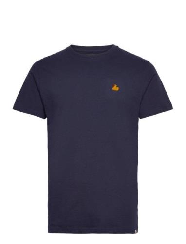 Regular T-Shirt Tops T-shirts Short-sleeved Navy Revolution