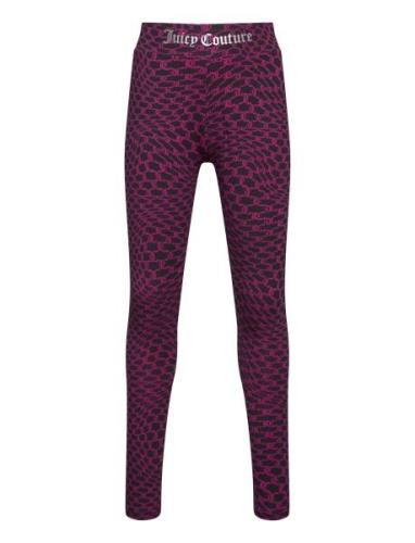 Warped Juicy Legging Bottoms Leggings Purple Juicy Couture