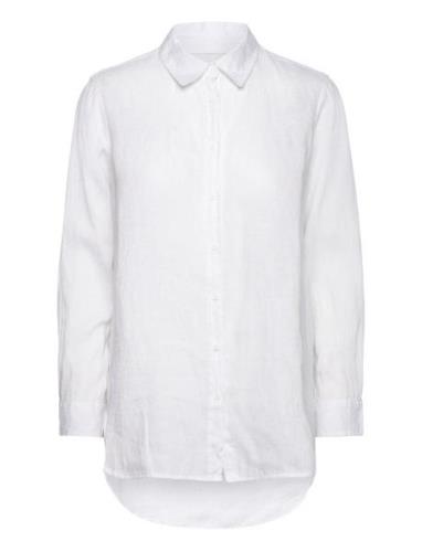 Shirt Tops Shirts Long-sleeved White United Colors Of Benetton