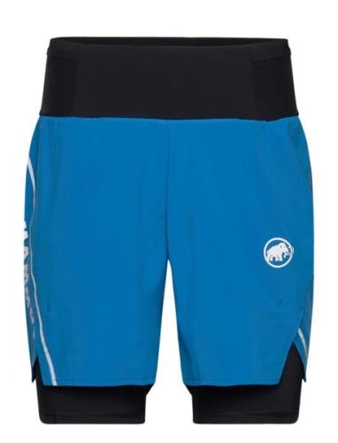 Aenergy Tr 2 In 1 Shorts Men Sport Shorts Sport Shorts Blue Mammut