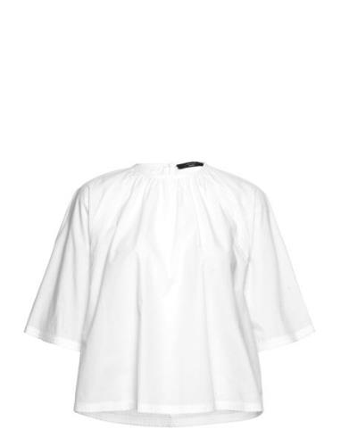 Crespo Tops Blouses Short-sleeved White Weekend Max Mara