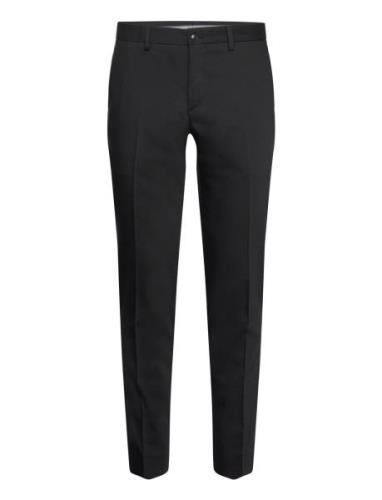 Technical Stretch Pants - Combi Sui Bottoms Trousers Formal Black Lind...