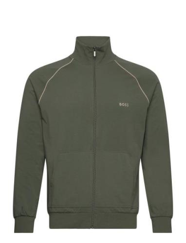 Mix&Match Jacket Z Tops Sweat-shirts & Hoodies Sweat-shirts Green BOSS