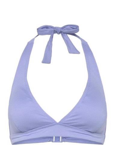 Nice Top Jacquard Swimwear Bikinis Bikini Tops Triangle Bikinitops Blu...
