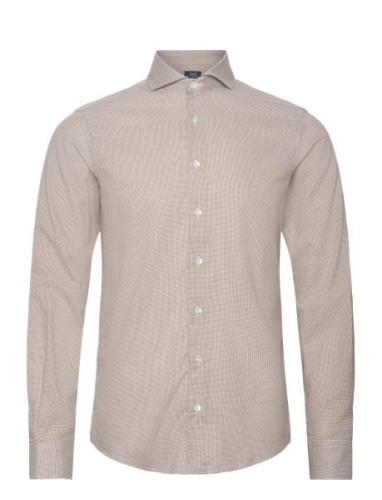 Agnelli Shirt Tops Shirts Business Beige SIR Of Sweden