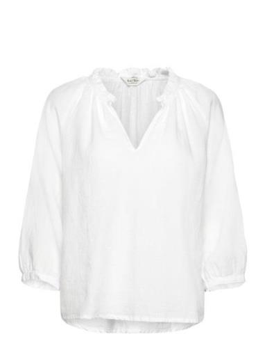 Elodypw Bl Tops Blouses Long-sleeved White Part Two