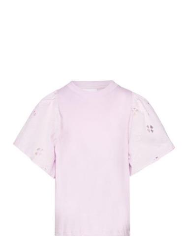 Ritza Tops T-shirts Short-sleeved Purple Molo