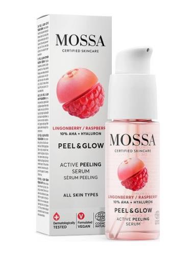 Peel & Glow Active Peeling Serum Serum Ansiktspleie Nude MOSSA