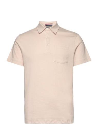 Arese Ss Polo M Tops Polos Short-sleeved Cream SNOOT