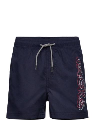 Jpstfiji Jjswim Double Logo Ly Sn Mni Badeshorts Navy Jack & J S