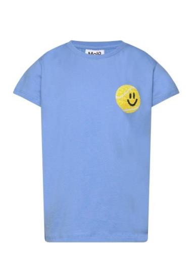 Ranva Tops T-shirts Short-sleeved Blue Molo