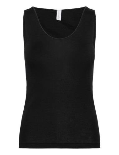 Camisole Tops T-shirts & Tops Sleeveless Black Damella Of Sweden
