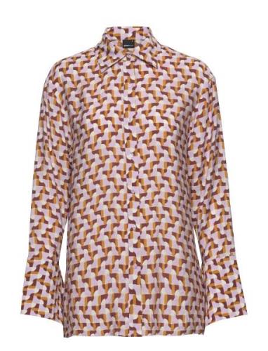 Lollo Shirt Tops Shirts Long-sleeved Multi/patterned Gina Tricot