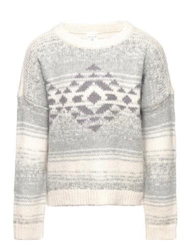 Kids Girls Sweaters Tops Knitwear Pullovers Multi/patterned Abercrombi...