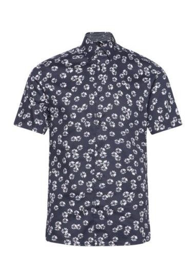 Alfanso Tops Shirts Short-sleeved Navy Ted Baker London