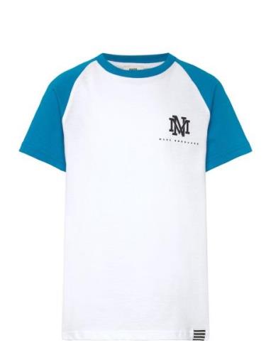 Single Thorlino Raglan Tee Tops T-shirts Short-sleeved White Mads Nørg...