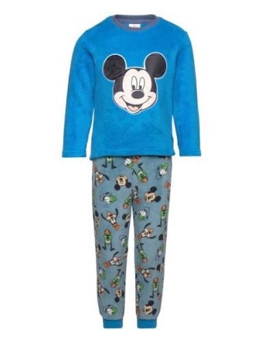 Pyjalong  Pyjamas Sett Blue Mickey Mouse