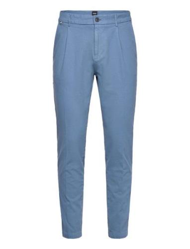 Kane-Pl-L Bottoms Trousers Chinos Blue BOSS