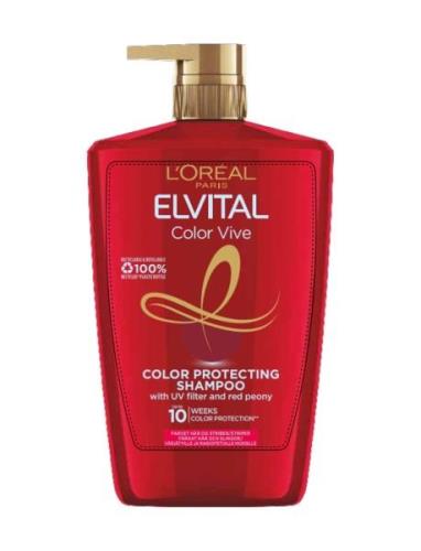 L'oréal Paris Elvital Color Vive Shampoo 1000 Ml Sjampo Nude L'Oréal P...