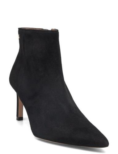 Janet Bootie 70-S Shoes Boots Ankle Boots Ankle Boots With Heel Black ...