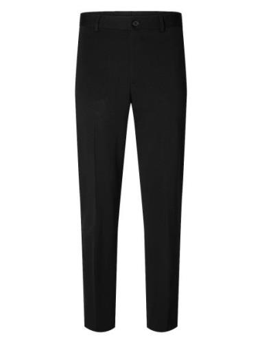 Slhslim-Delon Jersey Trs Flex Noos Bottoms Trousers Formal Black Selec...