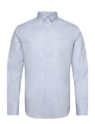 Reg Pinpoint Oxford Shirt Tops Shirts Casual Blue GANT