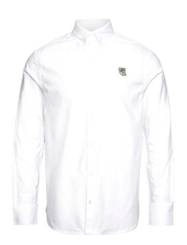Sebastian Oxford Shirt Tops Shirts Casual White Tonsure