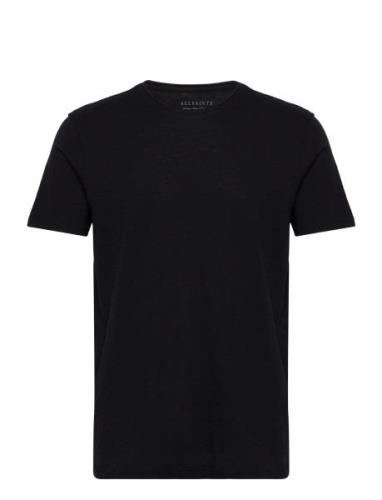 Figure Ss Crew Tops T-shirts Short-sleeved Black AllSaints