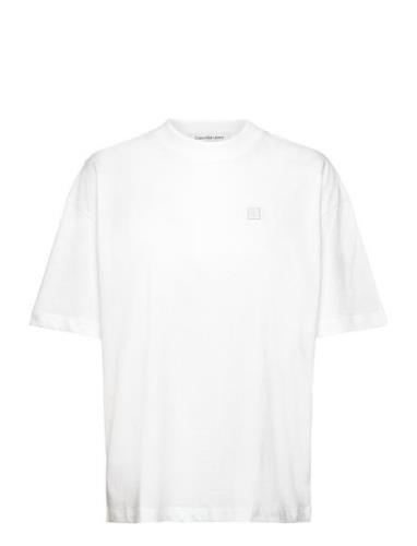 Ck Embro Badge Boyfriend Tee Tops T-shirts & Tops Short-sleeved White ...